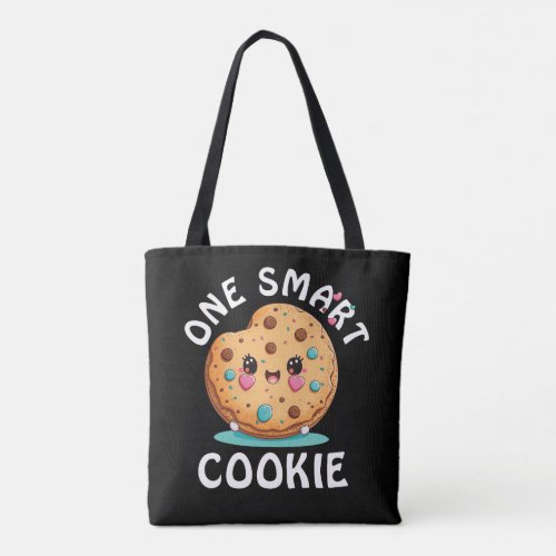 One smart cookie tote bag