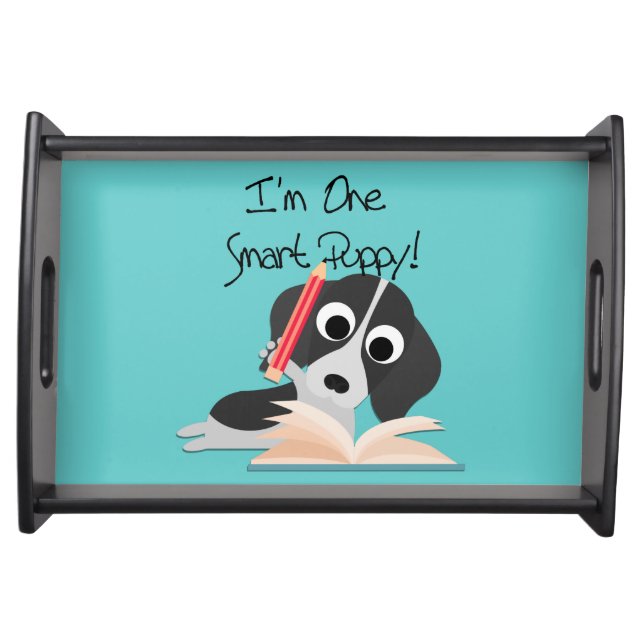 One Smart Puppy Serving Tray (Front)
