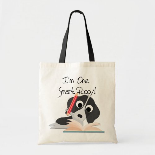 One Smart Puppy Tote Bag