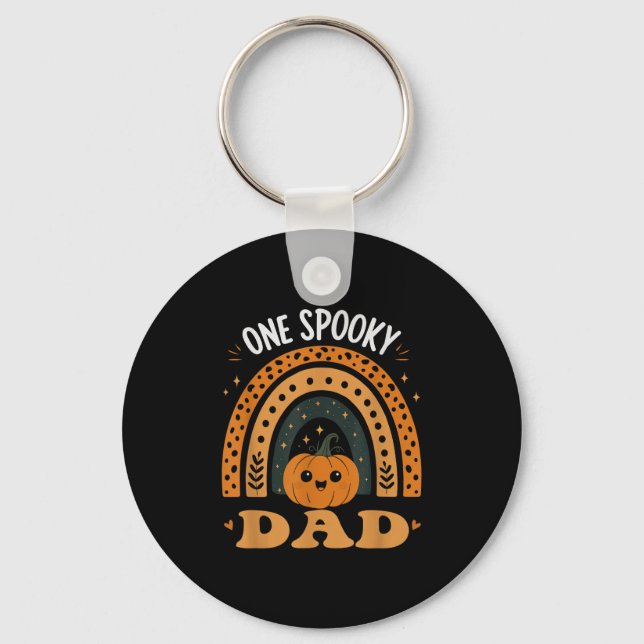 One Soky Dad Dad Matching Family Halloween Costume Keychain (Front)