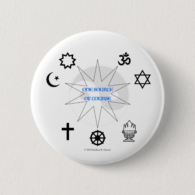 One Source Of Course Button (Front)