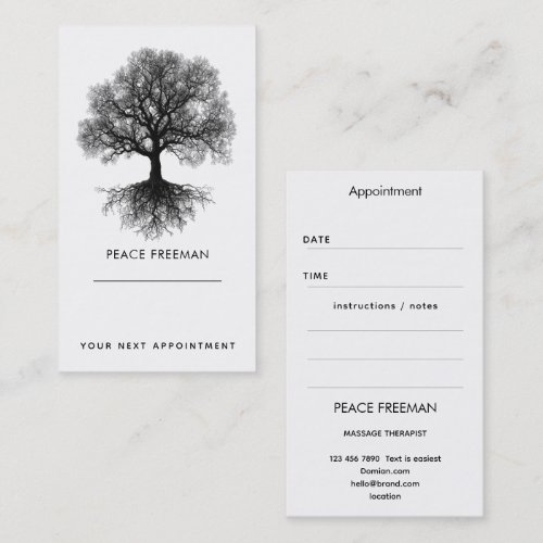 One Source | Tree of Life Design Business Card