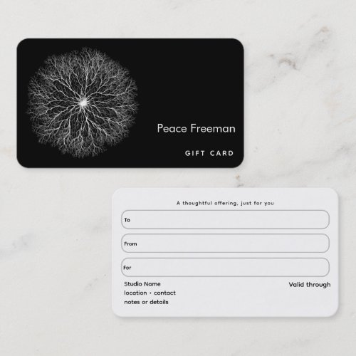 One Source | Tree of Life Design Business Card