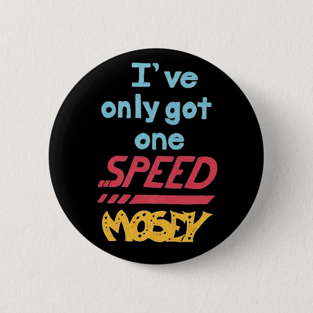 One Speed Button (Front)