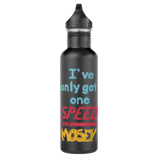One Speed Stainless Steel Water Bottle (Right)