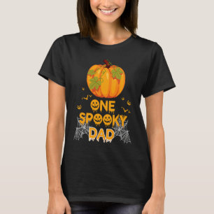 One Spooky Dad Papa Family Halloween Matching T-Shirt