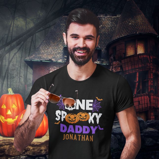 One Spooky Daddy, Fun Halloween Family T-Shirt (Creator Uploaded)