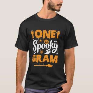One Spooky Gram Matching Family Halloween Costumes T-Shirt