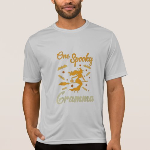 One Spooky Gramma Funny Grandma Family Halloween C T_Shirt