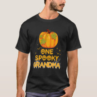 One Spooky Grandma Funny Family Halloween Matching