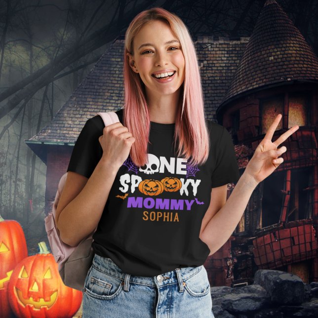 One Spooky Mommy, Fun Halloween Family T-Shirt (Creator Uploaded)