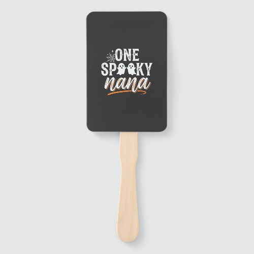 One Spooky Nana Halloween Ghost Design Hand Fan