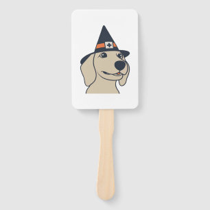 One Spooky Nurse Dog for Spooky Season Lovers   Hand Fan