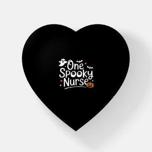 One Spooky Nurse Funny Ghost Nurse Halloween Essen Paperweight