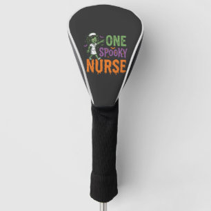 One Spooky Nurse Halloween Design (2)_1 Golf Head Cover