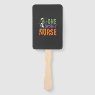One Spooky Nurse Halloween Design (2)_1 Hand Fan