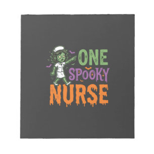One Spooky Nurse Halloween Design (2)_1 Notepad
