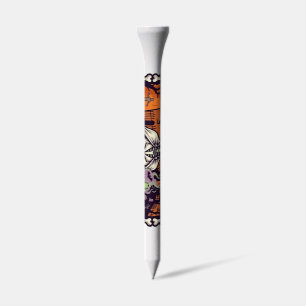 One Spooky Nurse Halloween Skeleton Potions Haunte Golf Tees