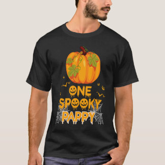 One Spooky Pappy Dad Family Halloween Matching T-Shirt