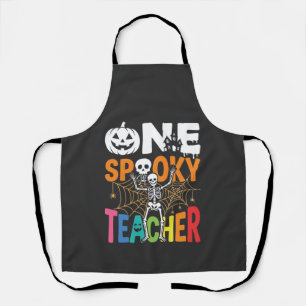 One Spooky Teacher Halloween Design_1 Apron