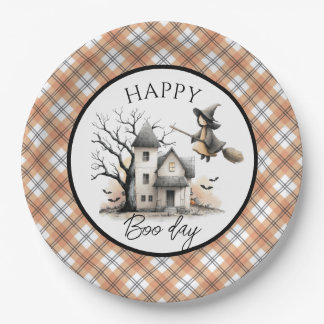 One Spooky Year Halloween 1st Birthday Paper Plate