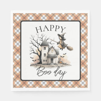 One Spooky Year Halloween 1st Birthday Paper Plate Napkins
