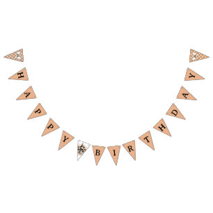 One Spooky Year Halloween Birthday Bunting Banner