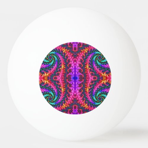 One Star Ping Pong Ball White Pink Ping Pong Ball