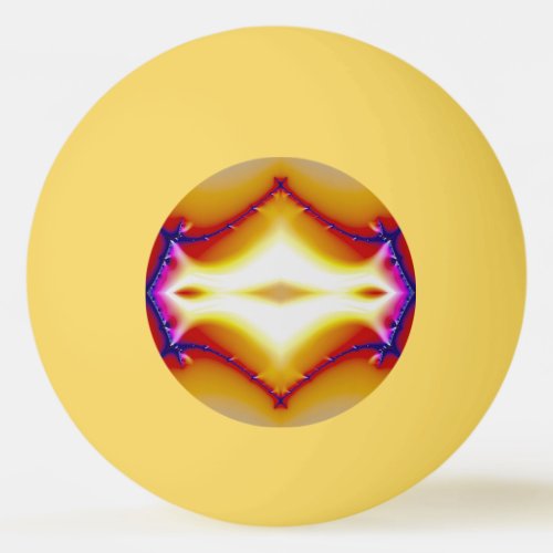 One Star Ping Pong Ball Yellow Ping Pong Ball