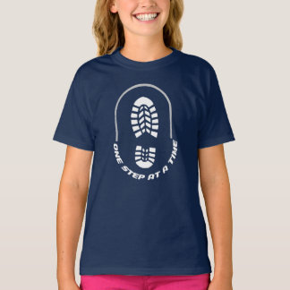 One Step At a Time- Running & Gym Inspiration T-Shirt