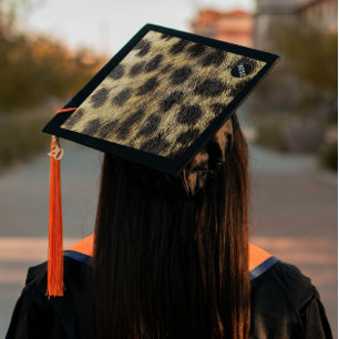 One Step Grad Cap - Cheetah Print - Animal Within