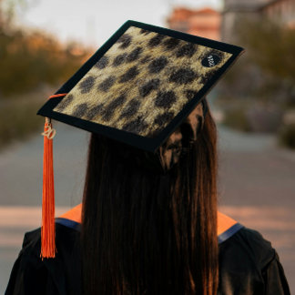 One Step Grad Cap - Cheetah Print - Animal Within