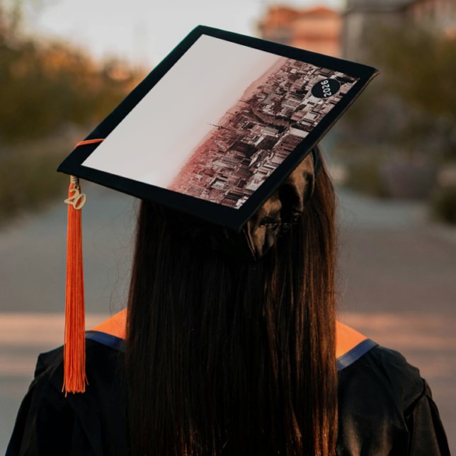 One Step Grad Cap - Cityscape - "The Big Picture" (Creator Uploaded)