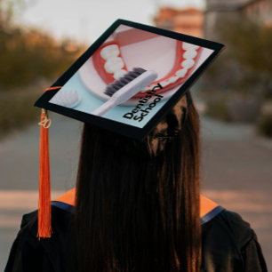 One -Step Grad Cap - Faculty - "Dentistry School"