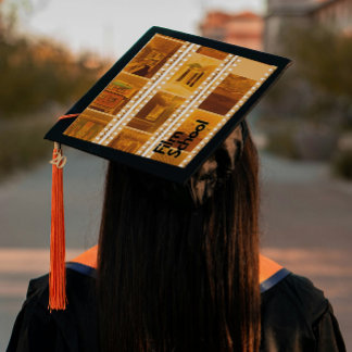 One Step Grad Cap - Faculty - "Film School"
