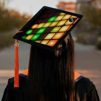 One Step Grad Cap - Inspirational - Futurist