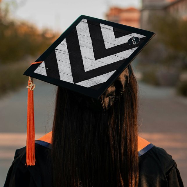 One Step Grad Cap - Inspirational -"One Direction" (Introducing “One Direction”, Grad Lore’s bold, one step, peel‑and‑stick grad topper design.)