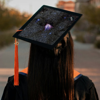 One Step Grad Cap - Space - Out of The World