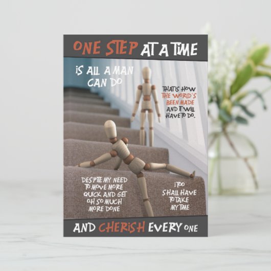 one step | mini-print (Standing Front)