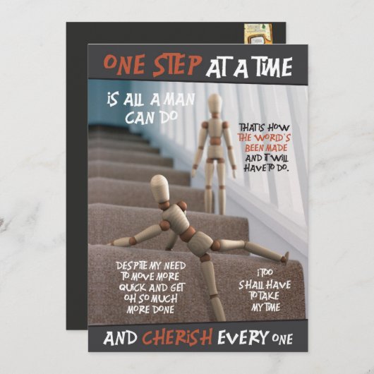 one step | mini-print (Front/Back)