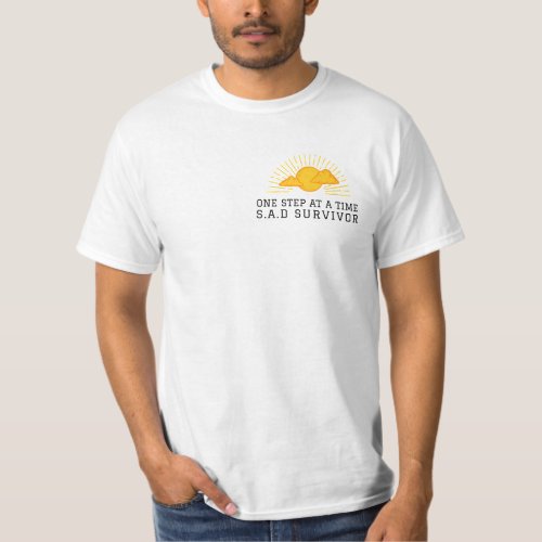 ONE STEP   Social Anxiety Disorder  T_Shirt