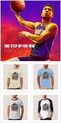 One Step Up for Win ( BasketBall Sport )