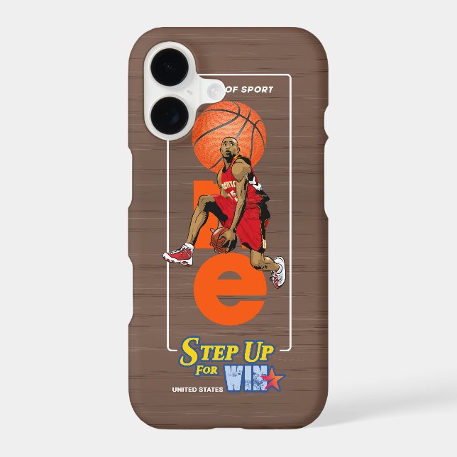 One Step Up for Win |  Iphone Case (Back)