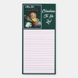 One Sugar Plum Away From Another Holiday Meltdown Magnetic Notepad