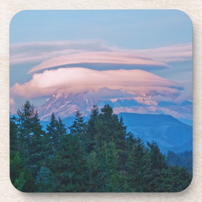 One Summer Evening Beverage Coaster (Front)