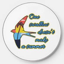 One Swallow Doesn’t Make a Summer