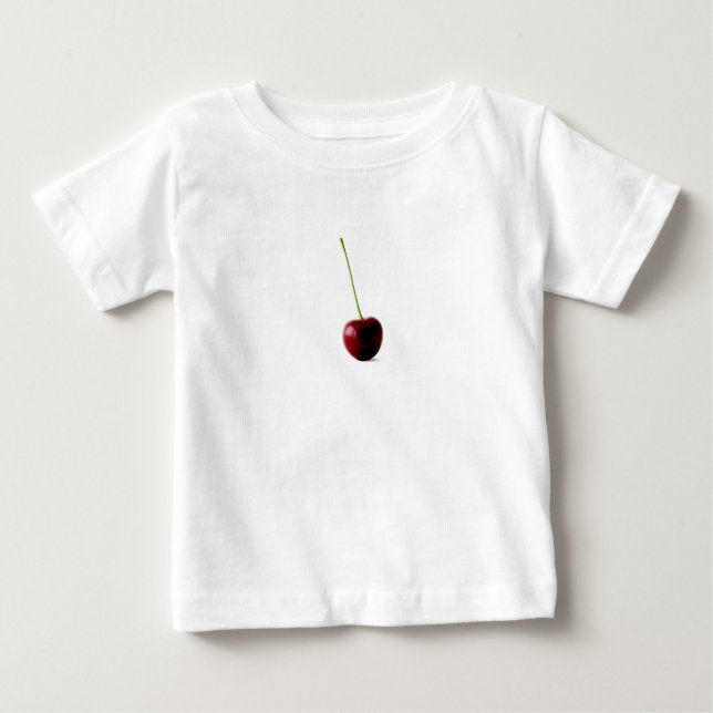 One Sweet Cherry ica Baby T-Shirt (Front)