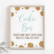 One Sweet Cookie Bar Birthday Sign