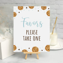 One Sweet Cookie Birthday Party Favor Sign