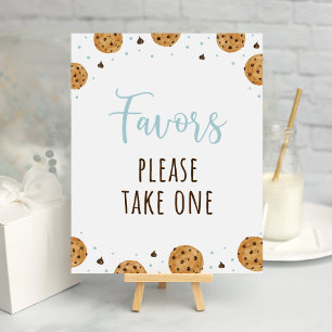One Sweet Cookie Birthday Party Favor Sign